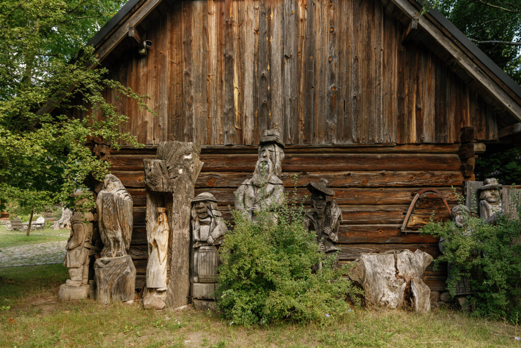 Skansen w Kuligowie.