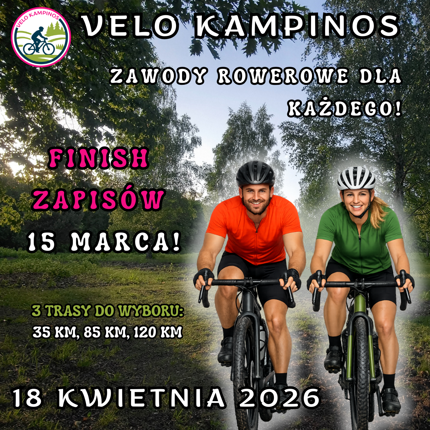 VELO Kampinos rower Kampinoski Park Narodowy
